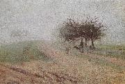Camille Pissarro fog hole painting